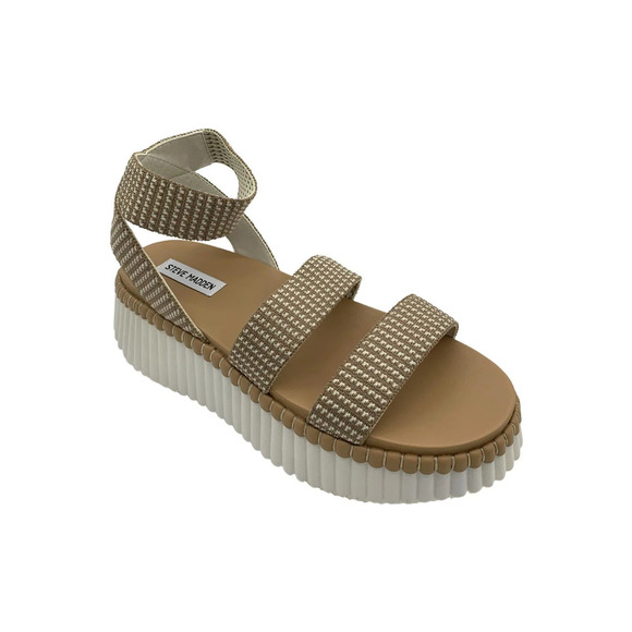 Steve Madden Shoes - Steve Madden Women's Shelle Platform Sandals Taupe - Medium